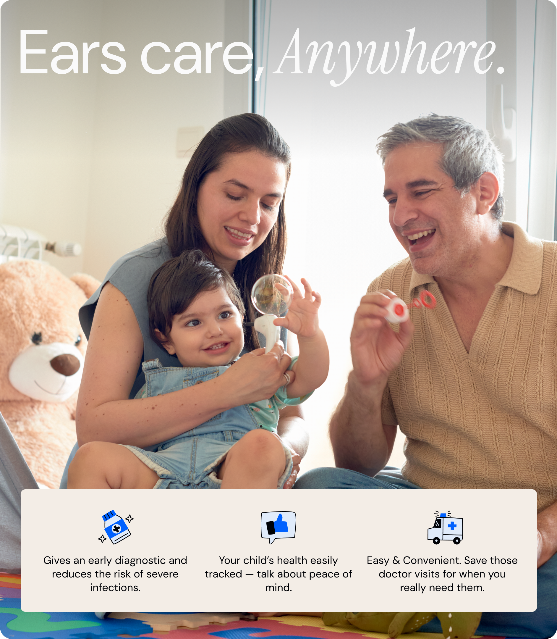 Ears care, Anywhere